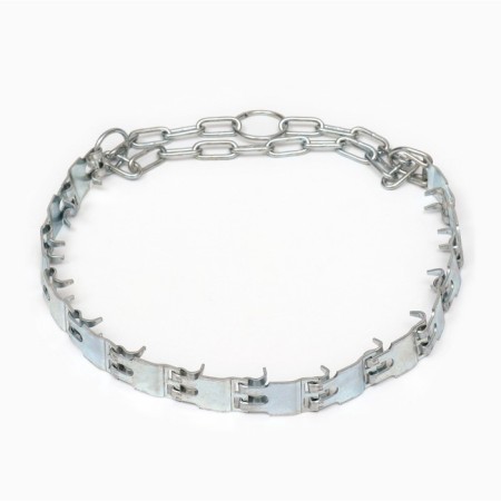 The collar is strict plate, 2.5 cm, Osh 50-65 cm