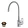 Rossinka Z35-35U-GRAY kitchen mixer, with flexible color surge, chromium color, gray