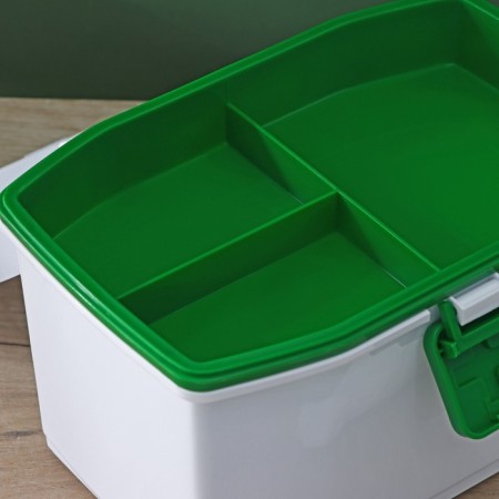 A first -aid kit with a removable compartment, 21 × 15 × 13.3 cm, color mix-4