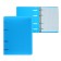 Notebook on rings A5 80 sheets in Calligrata cage is blue, plastic cover, offset unit