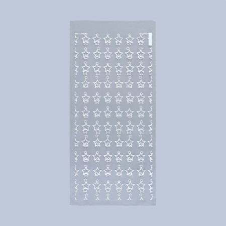 Propylene package "Stars", 14 x 29 cm-1