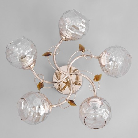 Stela chandelier 5x40W E14 gold 50x50x21cm-3