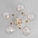 Stela chandelier 5x40W E14 gold 50x50x21cm