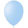 Latex ball 12 ", pastel, set 100 pcs., The color of light blue