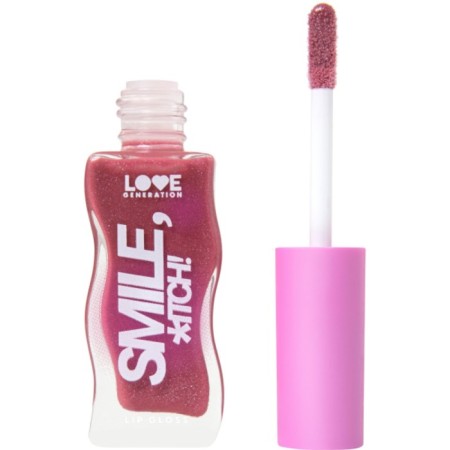 Love Generation Smile, *itch!, Tone 06, plum with shining particles, 10 ml
