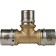 The STUT SFP-0005-322632, D = 32 x 26 x 32 mm, transition, brass
