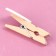 Decorative clothespins with a rope for the suspension "Hearts" set 10 pcs., 2.5 × 12.5 × 13.5 cm