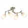 Ceiling chandelier Citilux "Astro" CL125142, 74x74x37 cm, 4x75W, e27, gray color