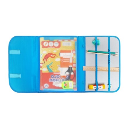Labor folder A4, 330 x 230, with handles of textiles, a folding Velcro, with a filling of 10 items, calligrata, PTR-10, "rocket"-5
