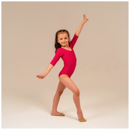 A swimsuit for gymnastics and dancing Grace Dance, p. 32, raspberry color-1