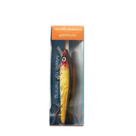 Namazu yuha minnow wobbler, 9.5 cm, 8 g, mine, floating (0-0.5 m), color 10-1