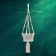 Suspended pot - Macrame "Lina" 15x15x20cm
