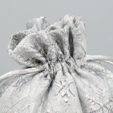 Gift Boach Silver, 10 x 12 cm +/- 1.5 cm, New Year-3
