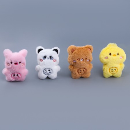 Soft magnet "Beast", 8 cm, species mix-4