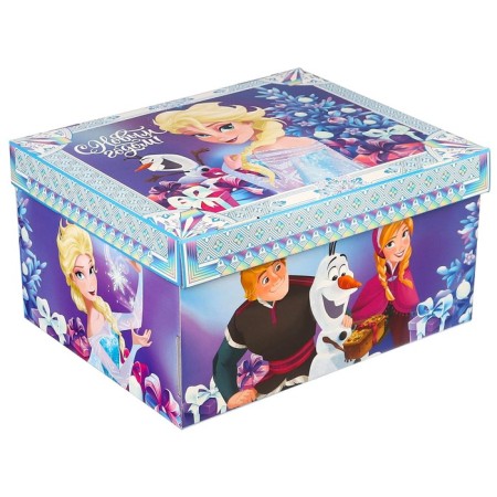 Gift box "New Year" 31x25.5x16 cm, cold heart-3