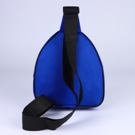 Baby backpack for a boy over the shoulder "Shark", 23x20.5 cm-4