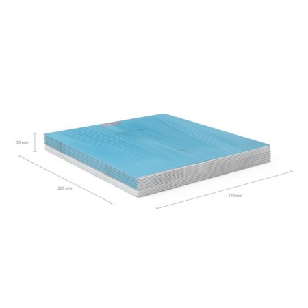 A notebook of 18 sheets in the Erichkrause Neon "Classic" line, covered cardboard, white offset 100%.-3