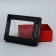 The box is folding, the lid is, the "real man", 16.5 x 12.5 x 5.2 cm with the window