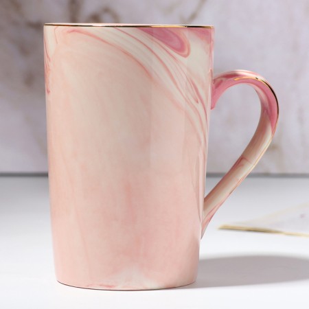 Ceramic mug "Your best gift", 350 ml, pink color-2
