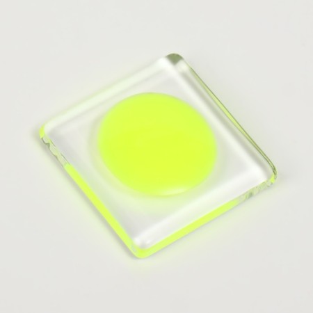Glow in the Dark Gel Glow, 3 phase, 8 ml, LED/UV, fluorescent, bright yellow color (24)-10