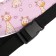 The bandage-fixer is a children's front, to support the head in the car seat, giraffes, pink