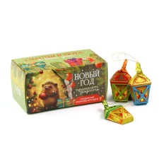 КАКАО КАКАО Ёлочные игрушки из глазури "Счастья и уюта"