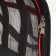 Steel-striped bag of 46*27*27 cm, red
