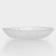 Deep glass plate Atlantis, d = 21 cm, the color is transparent