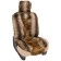Covers of the seat fur artificial 2 items. SkyWay Arctic brown, s03001037