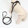 The set is two-layer, leash 130 x 1 cm, og 25-38 cm, black
