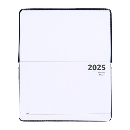 Purple Dated 2025, 64 sheets, Devente.bravo, solid cover to leatzers with foam rubber, thermo embossing, block 70 g/m2, blue, 155 x 95mm-6