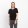 T -shirt female, black color, size 52