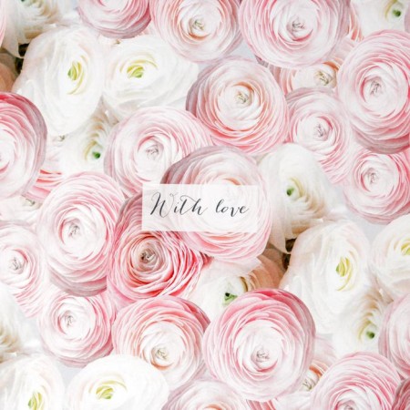 Paper Glossy Pacific "Ranunkulus", 70 x 100 cm-1
