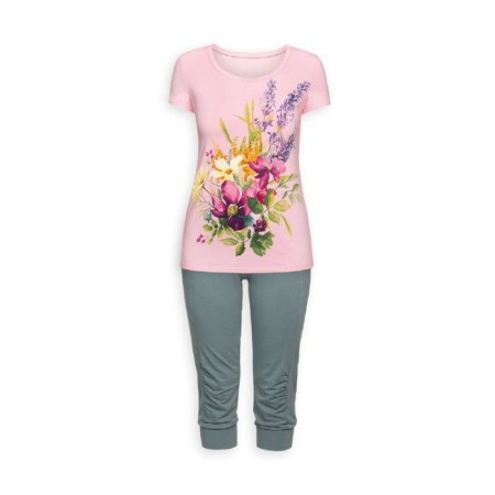 Female pajamas, size s, color Rose