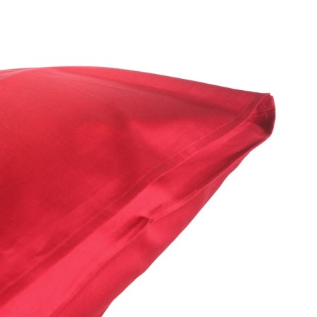 Pillowcase Mona Liza, size 50x70 cm, red color-1