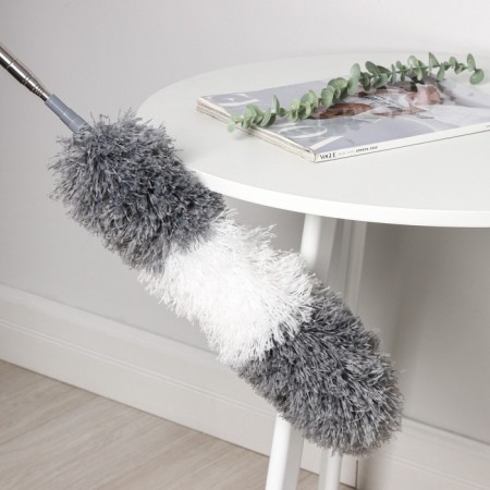 Raccoon dust removal, flat nozzle 40 × 7.5 cm, fluffy nozzle 41 × 13 cm, telescopic pen 210 cm-13