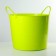 The underwear basket is soft, 27 l, 37.5 × 37.5 × 30 cm, the color is bright green