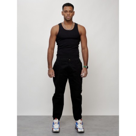 Cargo jeans, size 46-48, black color-4