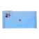 Folder-convert on a 260 x 132 mm button (Travel), 550 μm, Erichkrause "Matt Pastel Bloom", with an extension, 4 compartments, translucent, embossing "sand", mix