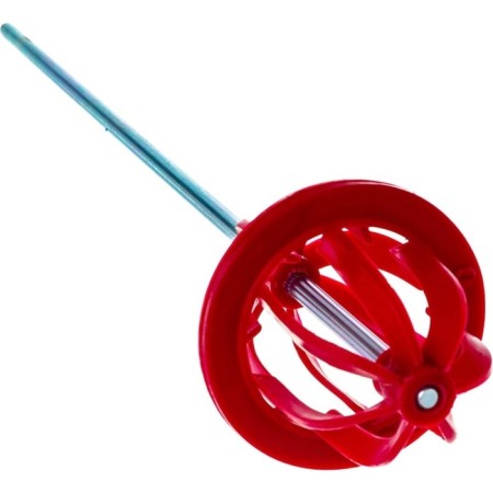 Mixer for paints bison Globe 06006-70-40, plastic, D = 6 mm, 70 x 100 x 400 mm-2