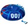 Winter Star Tubing Wheel "Abstraction", case diameter 120 cm