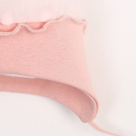 Children's hat, pink color, size 46-48-1