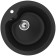 Kitchen wash Ulgran u102-344, d = 480 mm, ultra-black color