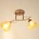 Adelela chandelier 2he27 40W white-gold 57x25x26 cm Bayerlux