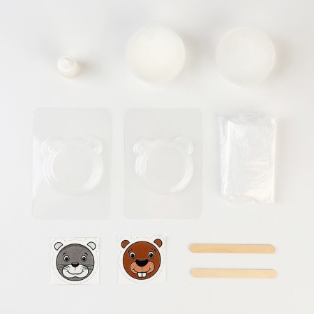 Soap-picture "Mouse and beaver"-1