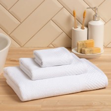 Trick Tenier Lovelife Royal 50x90 cm, white color, 100% HL, 450 g/m2