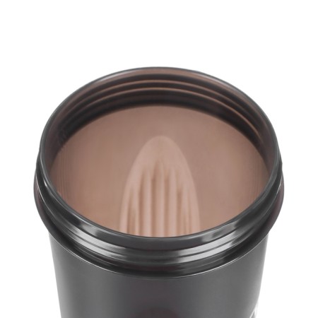 Shaker, series: Crossfit Max, "Master K. live 24/7", 600 ml, 9 x 21.5 cm, black-3