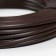 Rang artificial smooth 7 mm 100 m half a pipe (wenge)
