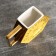 Ceramic mug "Real man", 550 ml, golden color