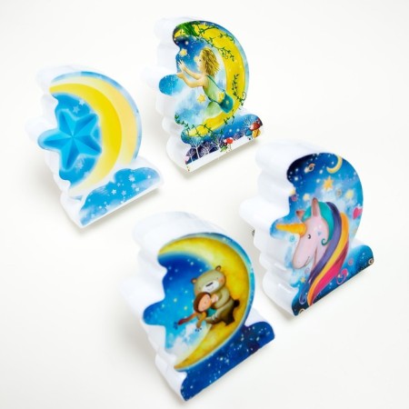 Night Plastic "Funny Beasts" 3 diode 220V mix 9x6x6.2 cm Risalux